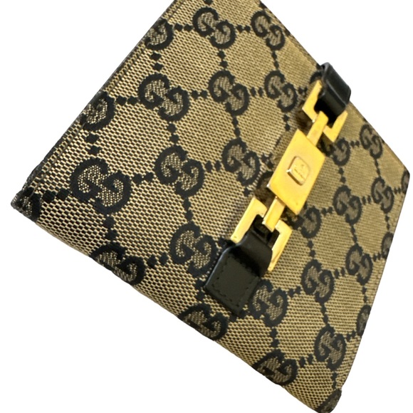 Authentic Gucci Monogram Double Sided  Bifold Wallet - Picture 6 of 10